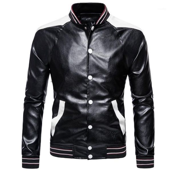 zuzk motorcycle pu leather jacket men casual black white patchwork bike cowboy chaquetas hombre bomber jacket streetwear m-5xl1
zuzk motorcycle pu leather jacket men casual black white patchwork bike cowboy chaquetas hombre bomber jacket streetwear m-5xl1
