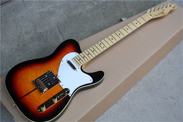 tuff dog tele electric guitar aaa cloud maple gold hardware maple fingerboard guitarar
tuff dog tele electric guitar aaa cloud maple gold hardware maple fingerboard guitarar