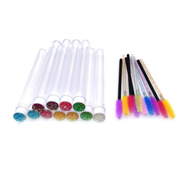 makeup brushes 10 pcs disposable pink mascara diamond eyelash spoolies brush wand in sanitary tube lash supplies
makeup brushes 10 pcs disposable pink mascara diamond eyelash spoolies brush wand in sanitary tube lash supplies