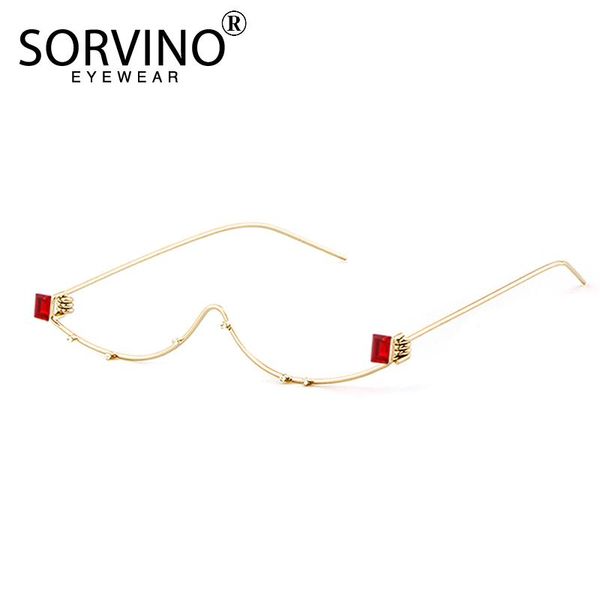 sunglasses sorvino 2021 slim no lens cat eye glasses frame brand designer women half red diamond lensless cateye svn56, White;black
sunglasses sorvino 2021 slim no lens cat eye glasses frame brand designer women half red diamond lensless cateye svn56, White;black