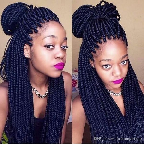 long black twist braids wig brown blonde synthetic swiss box braided lace front wig wig baby hair for black women
long black twist braids wig brown blonde synthetic swiss box braided lace front wig wig baby hair for black women