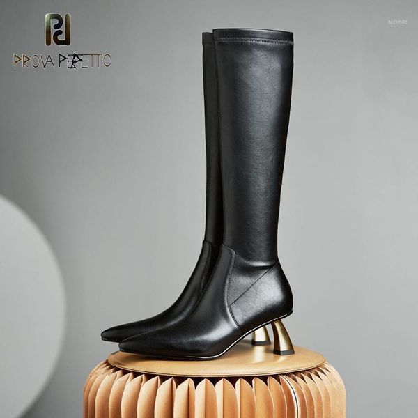 boots elegant kitten pointed toe autumn winter curved heel thin high knight side zipper stretch women1, Black
boots elegant kitten pointed toe autumn winter curved heel thin high knight side zipper stretch women1, Black