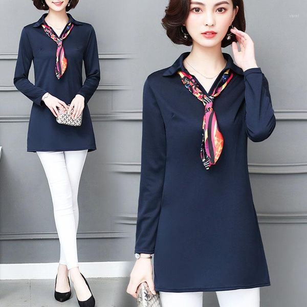new plus size shirt women vintage solid tshirt turn down collar long sleeve autumn fitting slim casual shirt femme 4xl 5xl1, White
new plus size shirt women vintage solid tshirt turn down collar long sleeve autumn fitting slim casual shirt femme 4xl 5xl1, White