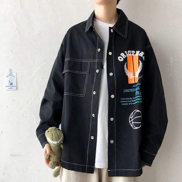 2021 new privathinker funny graphic printed men autumn men's black casual coats korean male oversized jackets jaqueta kpng, White;black
2021 new privathinker funny graphic printed men autumn men's black casual coats korean male oversized jackets jaqueta kpng, White;black
