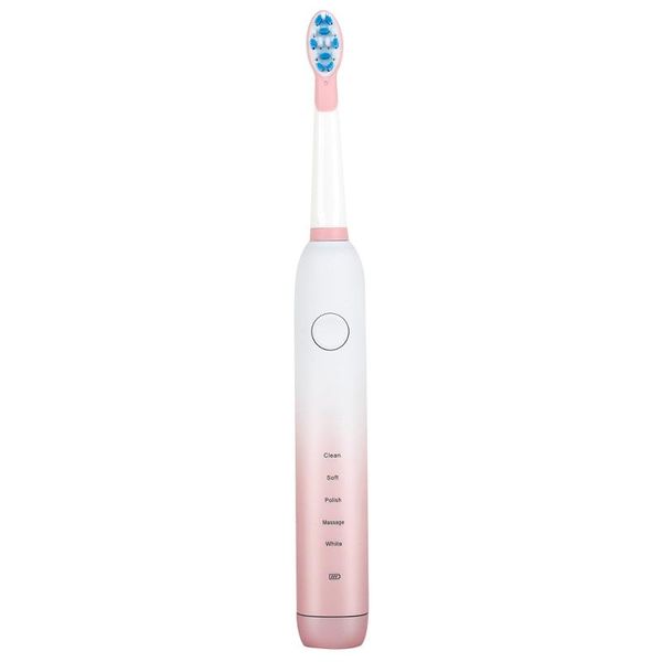 smart electric toothbrush rechargeable sonic brush tooth waterproof automatic teeth brush(pink)
smart electric toothbrush rechargeable sonic brush tooth waterproof automatic teeth brush(pink)