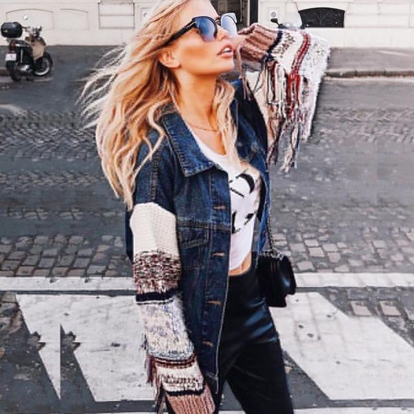 cotton denim jacket for women chic spliced sweaterlong sleeve hippie warm winter jackets coat outerwear kg-711, Black;brown
cotton denim jacket for women chic spliced sweaterlong sleeve hippie warm winter jackets coat outerwear kg-711, Black;brown