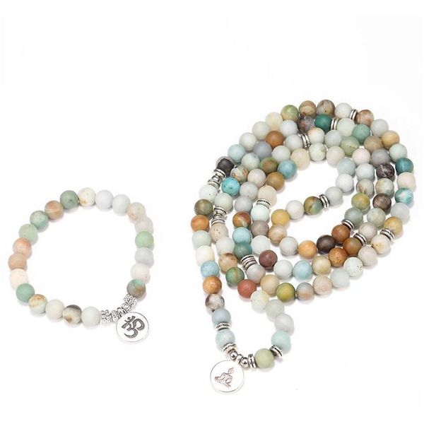 8mm matte amazonite stone strand bracelet yoga chakra mala bracelet om lotus women men beaded charm bracele sqcldc beauty888, Black
8mm matte amazonite stone strand bracelet yoga chakra mala bracelet om lotus women men beaded charm bracele sqcldc beauty888, Black