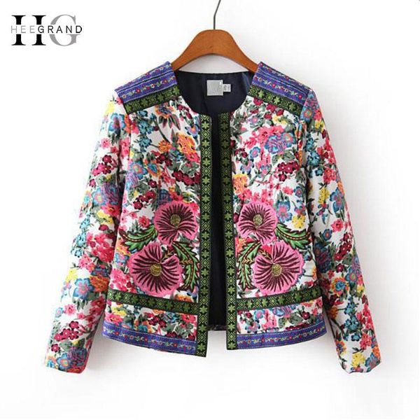 hee grand vintage cotton-padded jackets 2020 autumn outwear new embroidery flower print short jacket female casual coats wwj936, Black;brown
hee grand vintage cotton-padded jackets 2020 autumn outwear new embroidery flower print short jacket female casual coats wwj936, Black;brown