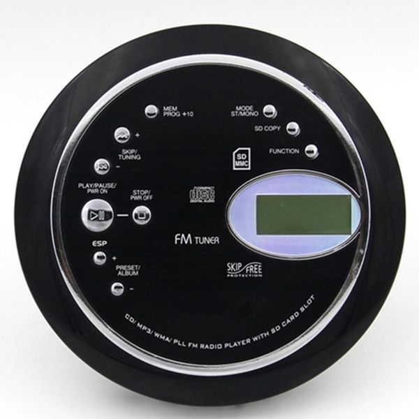 player portable cd walkman music supports mp3 wma cd-r format disc fm radio repeat bass shockproof with headset led screen1
player portable cd walkman music supports mp3 wma cd-r format disc fm radio repeat bass shockproof with headset led screen1