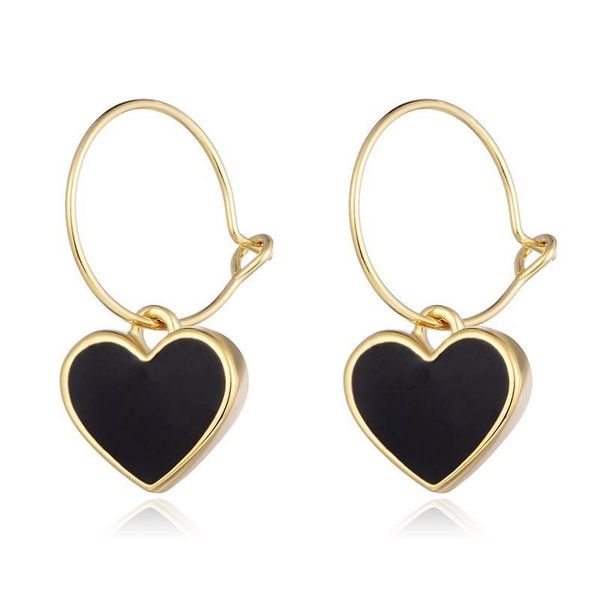 heart black lacquer drop earrings new round circle pendant earring for women fashion jewelry boucle d'oreille femme 2020, Silver
heart black lacquer drop earrings new round circle pendant earring for women fashion jewelry boucle d'oreille femme 2020, Silver