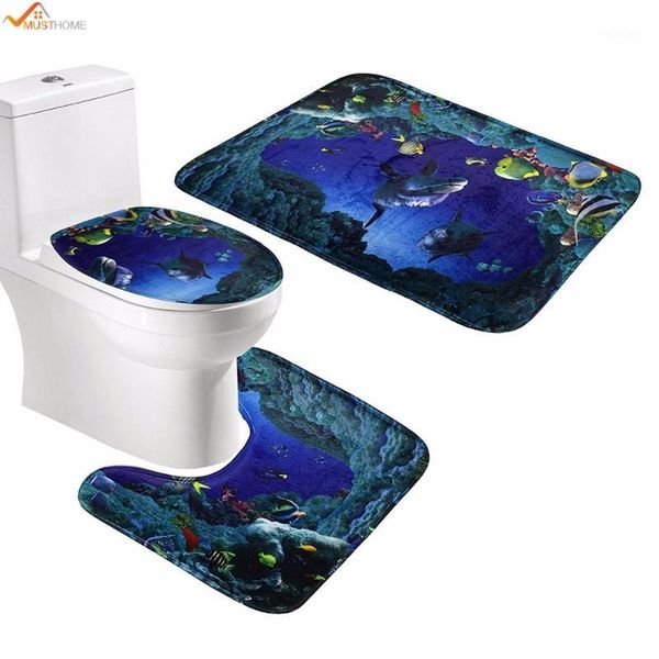 3pcs/set bathroom non-slip pedestal rug + lid toilet cover + bath mat underwater world bedroom kitchen bed car seat sofa mat pad1
3pcs/set bathroom non-slip pedestal rug + lid toilet cover + bath mat underwater world bedroom kitchen bed car seat sofa mat pad1