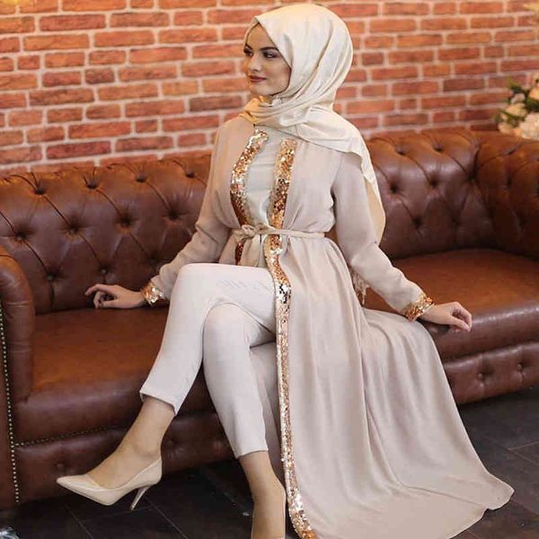 dubai abaya muslim dress women sequins trim kimono for women dress muslim modest eid mubarak moroccan arabic turkish islamic, Black;gray
dubai abaya muslim dress women sequins trim kimono for women dress muslim modest eid mubarak moroccan arabic turkish islamic, Black;gray