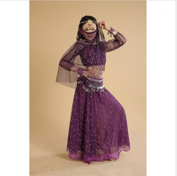 children dance 5-piece girls costume set ( dress, veil , waist chain and bracelet ) bollywood dance costumes1, Black;red
children dance 5-piece girls costume set ( dress, veil , waist chain and bracelet ) bollywood dance costumes1, Black;red