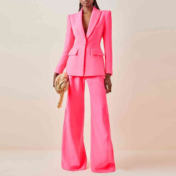 women's two piece pants high street est 2022 s/s designer runway suit set women single button slim fit blazer flare two-piece pink 19nm, White
women's two piece pants high street est 2022 s/s designer runway suit set women single button slim fit blazer flare two-piece pink 19nm, White