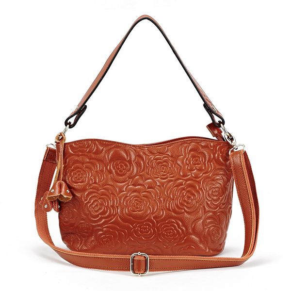 women popular fashion luxury designer embossed flower messenger handbags genuine bags ladies new crossbody shoulder leather dwsnm, Red;black
women popular fashion luxury designer embossed flower messenger handbags genuine bags ladies new crossbody shoulder leather dwsnm, Red;black