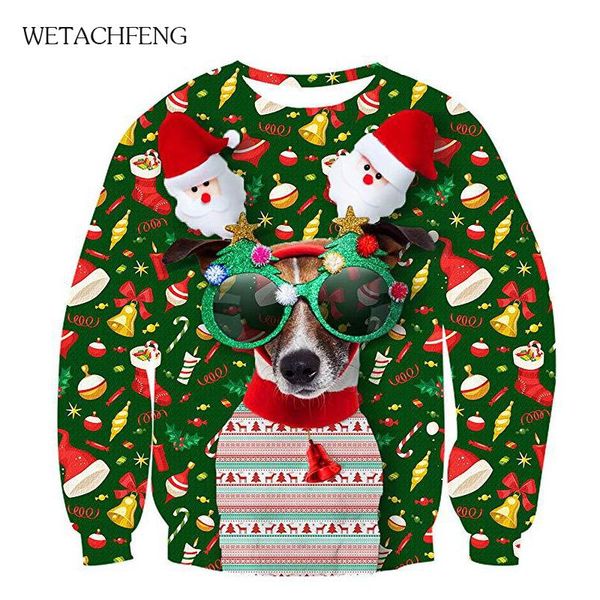 christmas sweater funny eye dog reindeer men's women's 3d printed xmas sweatshirt pullover ugly christmas sweaters jumpers coat, White;black
christmas sweater funny eye dog reindeer men's women's 3d printed xmas sweatshirt pullover ugly christmas sweaters jumpers coat, White;black