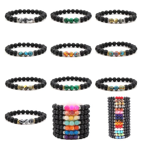 silver gold machite natural black lava stone beads bracelet essential oil diffuser bracelet volcanic rock beaded hand strings, Golden;silver
silver gold machite natural black lava stone beads bracelet essential oil diffuser bracelet volcanic rock beaded hand strings, Golden;silver