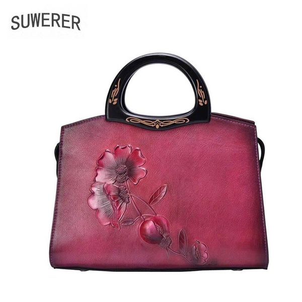 suwerer 2020 new women genuine leather bags handmade embossing luxury leather tote shoulder bag designer women famous brands
suwerer 2020 new women genuine leather bags handmade embossing luxury leather tote shoulder bag designer women famous brands