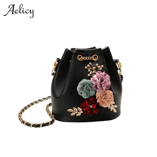aelicy handmade flowers bucket bags mini shoulder bag with chain drawstring small cross body bags female wedding bag bolsas
aelicy handmade flowers bucket bags mini shoulder bag with chain drawstring small cross body bags female wedding bag bolsas