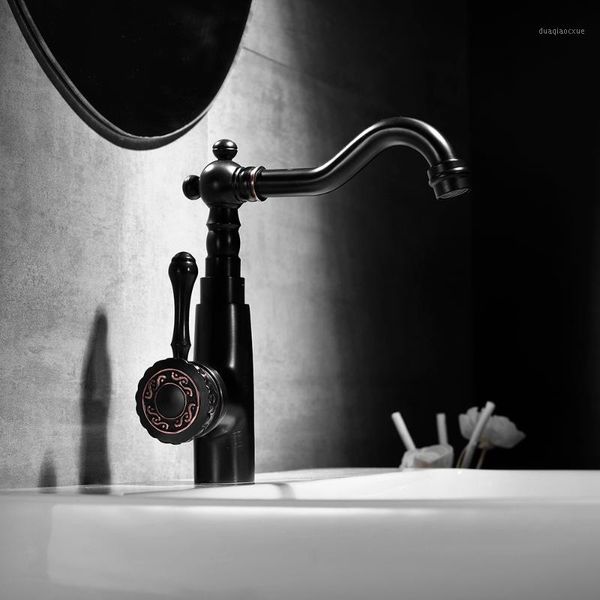 bathroom sink faucets basin black antique finish brass retro faucet single lever tall rotate spout bath deck cold mixer taps1
bathroom sink faucets basin black antique finish brass retro faucet single lever tall rotate spout bath deck cold mixer taps1