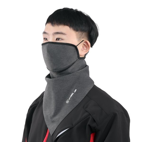 wheel up outdoor winter face mask cycling warm fleece mask inside with filter piece cycling bandana, Black
wheel up outdoor winter face mask cycling warm fleece mask inside with filter piece cycling bandana, Black