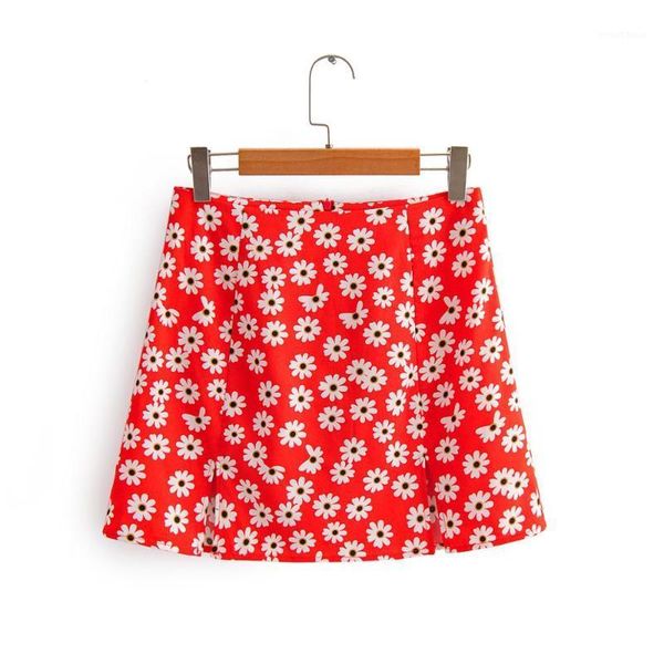 2020 women holiday wind sunflower print red a line skirt faldas mujer ladies back zipper vestidos chic split mini skirts qun5901, Black
2020 women holiday wind sunflower print red a line skirt faldas mujer ladies back zipper vestidos chic split mini skirts qun5901, Black