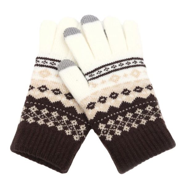new women' print five-finger warm knitting gloves thermal winter mittens girls cute thicken keep ladie warm rekawiczki damskie, Blue;gray
new women' print five-finger warm knitting gloves thermal winter mittens girls cute thicken keep ladie warm rekawiczki damskie, Blue;gray