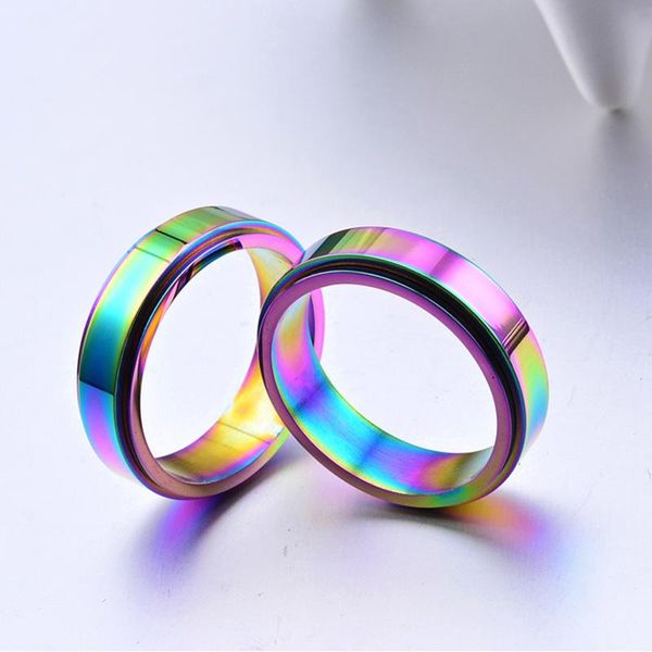 wedding rings male rainbow finger ring quality 6mm titanium steel party band heavy punk for men big sizes baue jz038, Slivery;golden
wedding rings male rainbow finger ring quality 6mm titanium steel party band heavy punk for men big sizes baue jz038, Slivery;golden