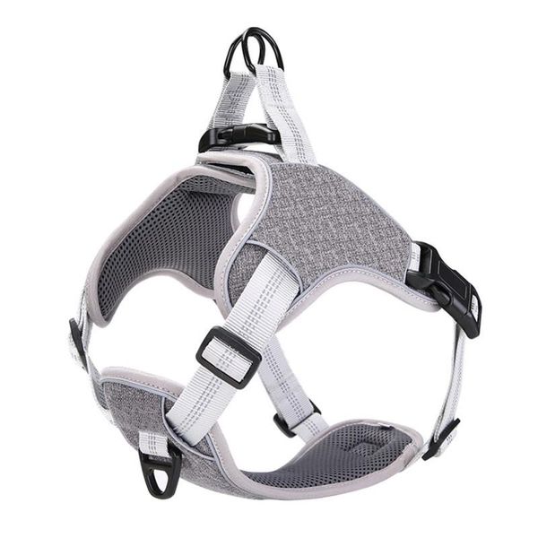 dog collars & leashes nylon harness vest no pull adjustable breast-band for pet small medium dogs accessories-
dog collars & leashes nylon harness vest no pull adjustable breast-band for pet small medium dogs accessories-