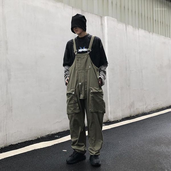 uncledonjm 2020 patchwork harajuku rompers mens jumpsuit cargo overalls new one piece suits romper loose fit overalls pm33201, Black
uncledonjm 2020 patchwork harajuku rompers mens jumpsuit cargo overalls new one piece suits romper loose fit overalls pm33201, Black
