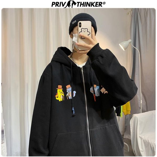 men's autumn winter carton print jacket men thicken warm fashion hooded coats male 2020 fashion jackets clothes 5xl, Black;brown
men's autumn winter carton print jacket men thicken warm fashion hooded coats male 2020 fashion jackets clothes 5xl, Black;brown