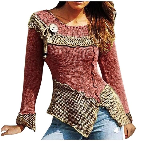 women's splicing elastic print o-neck long sleeve pullover blouse base shirt restoring ancient ways sweaters y200720, White;black
women's splicing elastic print o-neck long sleeve pullover blouse base shirt restoring ancient ways sweaters y200720, White;black
