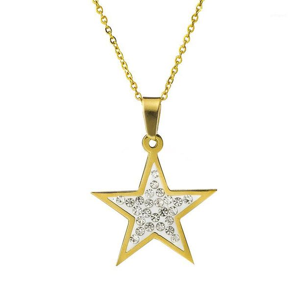 pendant necklaces women fashion jewelry stainless steel star pattern crystal pave charm korye bijoux femme1, Silver
pendant necklaces women fashion jewelry stainless steel star pattern crystal pave charm korye bijoux femme1, Silver