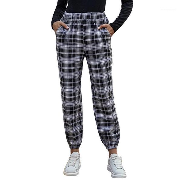 women's pants & capris women casual plaid elastic waist color block ankle length sweatpants sport long pants1, Black;white
women's pants & capris women casual plaid elastic waist color block ankle length sweatpants sport long pants1, Black;white