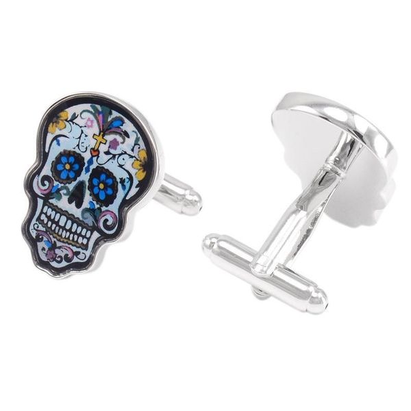 multi-color silk-screen dribble skull cufflinks halloween head french shirt cufflinks gift for man multi-color sil qylvou, Blue;purple
multi-color silk-screen dribble skull cufflinks halloween head french shirt cufflinks gift for man multi-color sil qylvou, Blue;purple