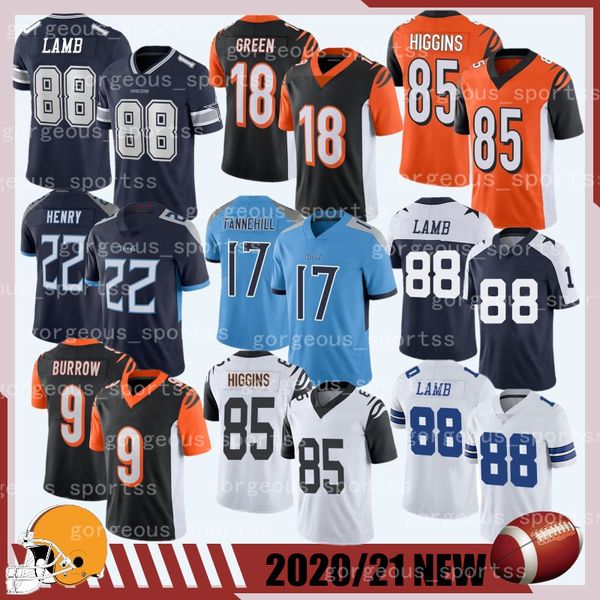 2020/21 new 88 lamb football shirt 85 higgins 18 green 9 burrow 17 tannehill 22 henry quailty 2021 new, Black;red
2020/21 new 88 lamb football shirt 85 higgins 18 green 9 burrow 17 tannehill 22 henry quailty 2021 new, Black;red