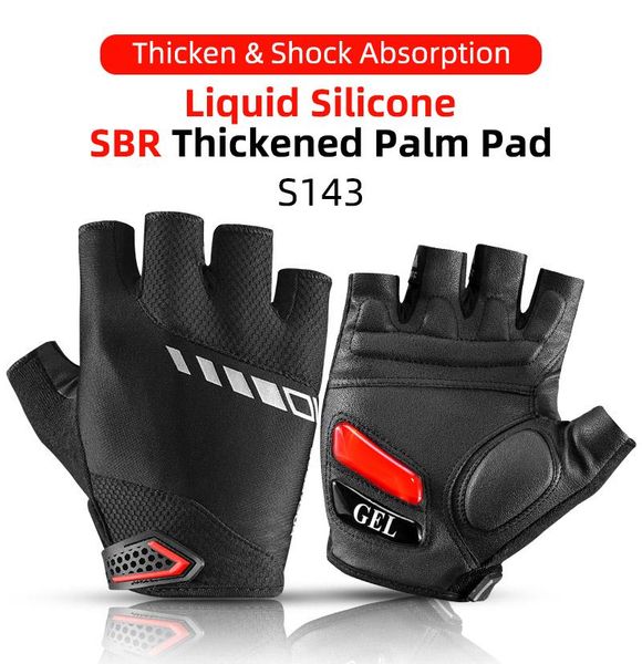rockbros touch screen cycling bike gloves autumn spring mtb bike bicycle gloves gel pad shockproof half finger mittens gloves wmthau, Black
rockbros touch screen cycling bike gloves autumn spring mtb bike bicycle gloves gel pad shockproof half finger mittens gloves wmthau, Black