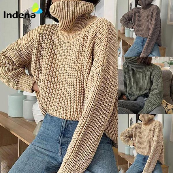 women's sweaters 2021 knitted pullover women turtleneck female thick warm winter clothes kobieta swetry, White;black
women's sweaters 2021 knitted pullover women turtleneck female thick warm winter clothes kobieta swetry, White;black