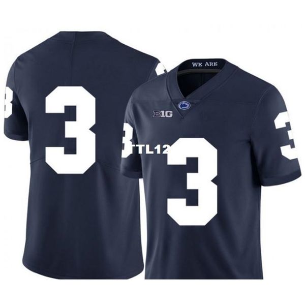 3740 penn state nittany lio ricky slade #3 real full embroidery college jersey size s-4xl or custom any name or number jersey, Black
3740 penn state nittany lio ricky slade #3 real full embroidery college jersey size s-4xl or custom any name or number jersey, Black
