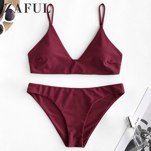 bikinis set zaful bikini 2021 solid bralette swimsuit spaghetti straps padded women swimwear classic push up bathing suit1
bikinis set zaful bikini 2021 solid bralette swimsuit spaghetti straps padded women swimwear classic push up bathing suit1