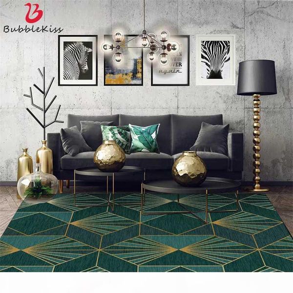 bubble kiss nordic modern dark green carpet gold line customizable light luxury room decoration teenager non-slip easy to clean
bubble kiss nordic modern dark green carpet gold line customizable light luxury room decoration teenager non-slip easy to clean
