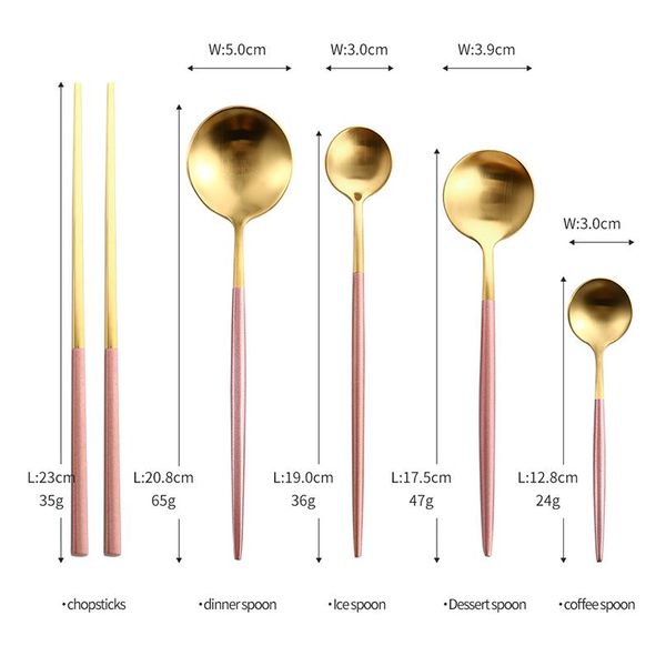 pink gold western tableware steak knife fork coffee spoon teaspoon steel cutlery set stainless steel home dinner dinner bbykmr
pink gold western tableware steak knife fork coffee spoon teaspoon steel cutlery set stainless steel home dinner dinner bbykmr