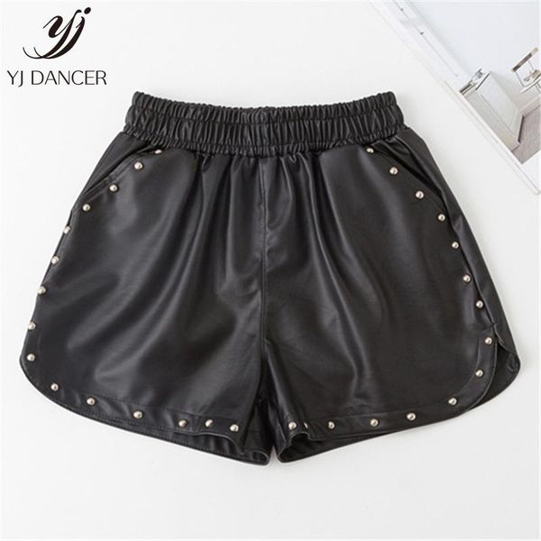 fashion new shorts female autumn and winter 2018 casual high waist pu leather loose large size women's shorts h01331, White;black
fashion new shorts female autumn and winter 2018 casual high waist pu leather loose large size women's shorts h01331, White;black