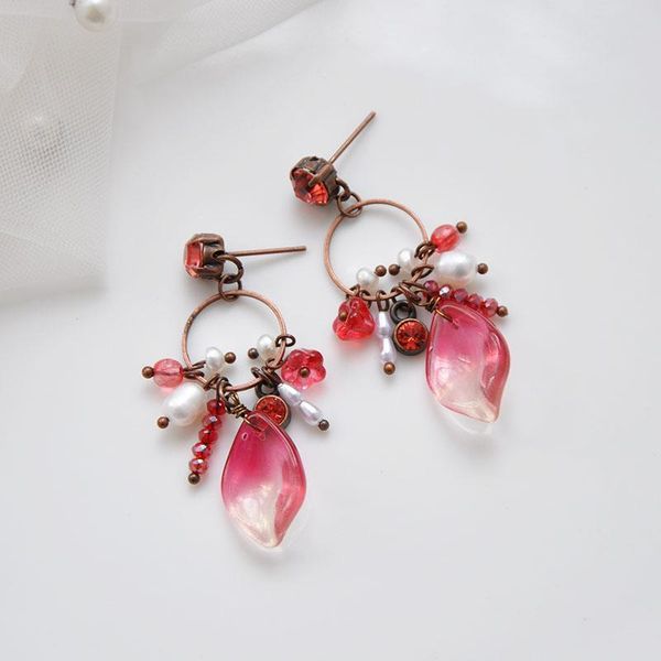 ways jewelry coloured glaze petals red bronze dream crystal pearl earring female temperament of earrings earrings, Golden;silver
ways jewelry coloured glaze petals red bronze dream crystal pearl earring female temperament of earrings earrings, Golden;silver