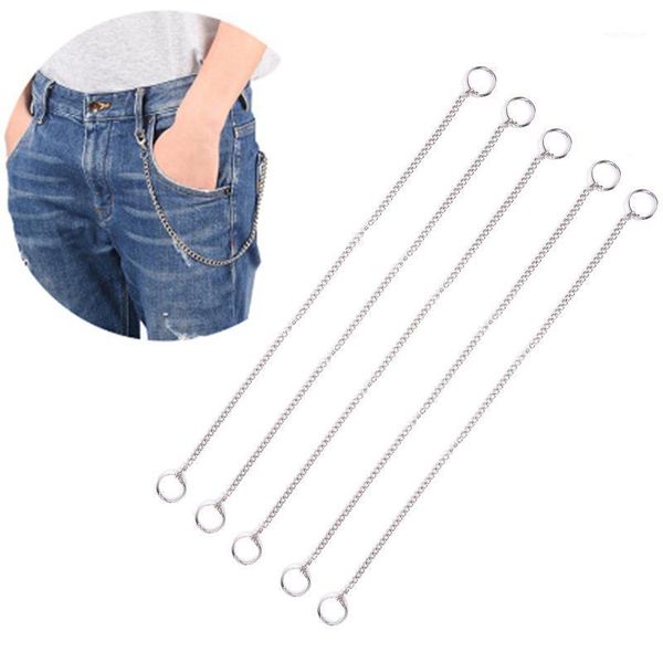 38cm long metal wallet belt chain rock punk trousers hipster pant jean keychain ring clip keyring men's hiphop jewelry1, Silver
38cm long metal wallet belt chain rock punk trousers hipster pant jean keychain ring clip keyring men's hiphop jewelry1, Silver