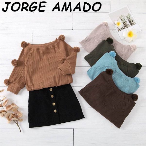 girls outfits 2020 autumn clothes for girls knit sweater + black skirt baby girl 2pcs sets girls clothes e1512, White
girls outfits 2020 autumn clothes for girls knit sweater + black skirt baby girl 2pcs sets girls clothes e1512, White