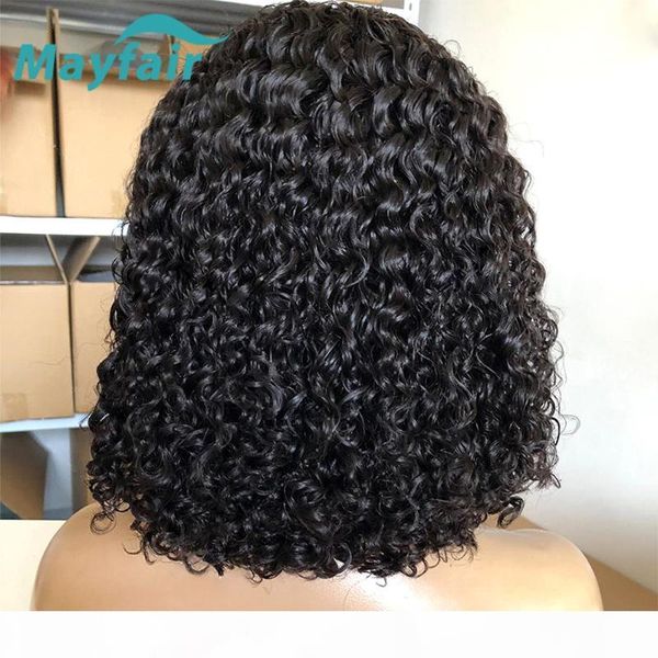 mayfair 13x4 afro kinky bob lace front wig human hair brazilian water wave pre plucked wig short for women non-remy hair, Black;brown
mayfair 13x4 afro kinky bob lace front wig human hair brazilian water wave pre plucked wig short for women non-remy hair, Black;brown
