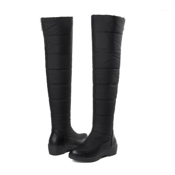 boots pxelena 2021 keep warm thigh high snow women platform non slip shoes thick fur over the knee waterproof 35-441, Black
boots pxelena 2021 keep warm thigh high snow women platform non slip shoes thick fur over the knee waterproof 35-441, Black