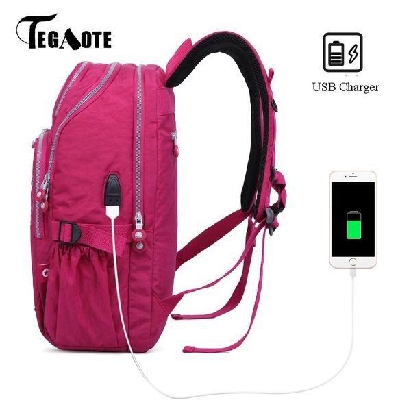 tegaote nylon backpack women bolsa mochil multi pocket waterproof travel back pack kids school bag for teenage girl usb charger bbycaf
tegaote nylon backpack women bolsa mochil multi pocket waterproof travel back pack kids school bag for teenage girl usb charger bbycaf