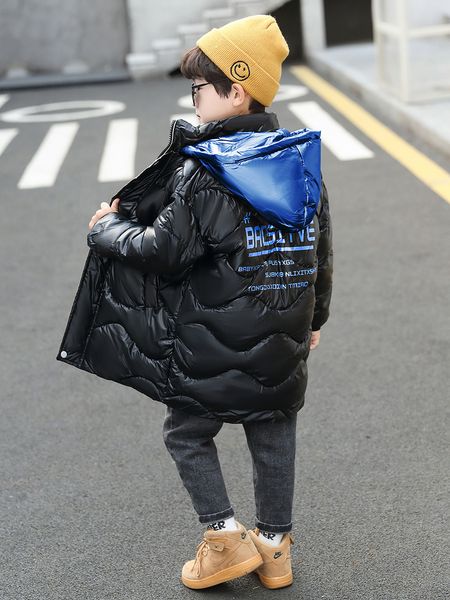 children's wear boy's medium long thickened warm winter 2020 new coat down cotton padded jacket for middle and, Blue;gray
children's wear boy's medium long thickened warm winter 2020 new coat down cotton padded jacket for middle and, Blue;gray